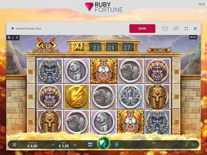 Ruby Fortune new Game 1