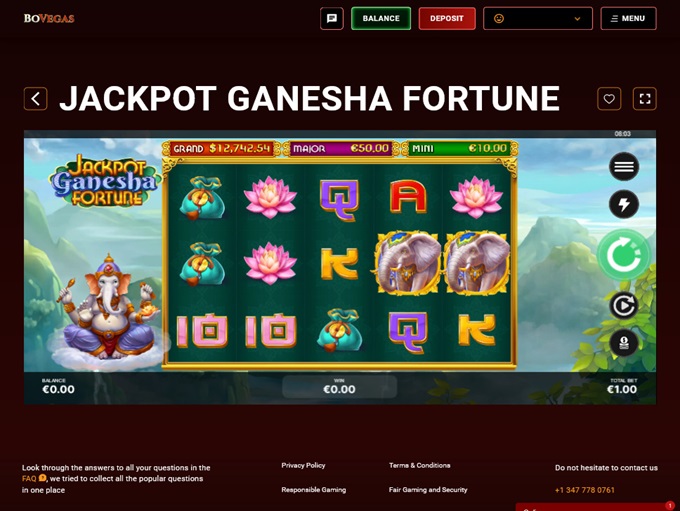 BoVegas Casino 21.05.2024. Game2