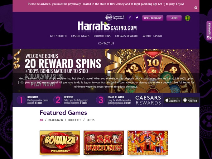HarrahsCasino.com 21.05.2024. Hp