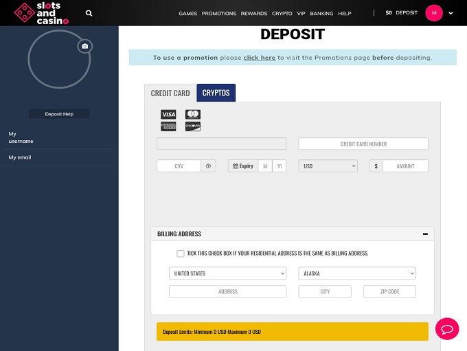 Slots And Casino bank