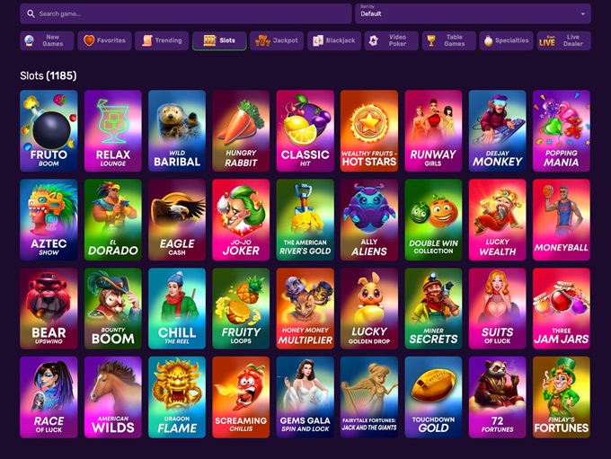 Shazam Casino 28.06.2024. Lobby