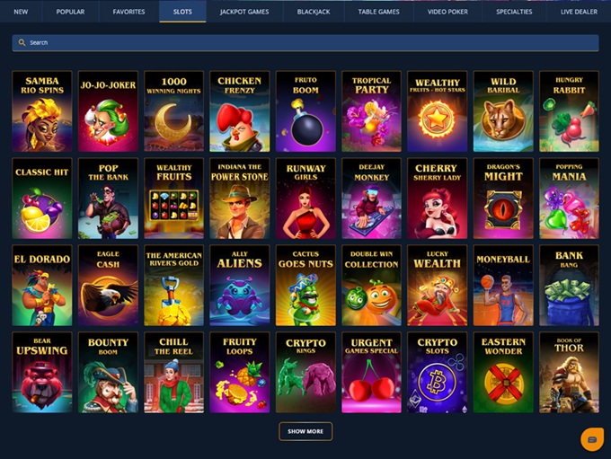 Exclusive Casino 10.03.2025. Lobby