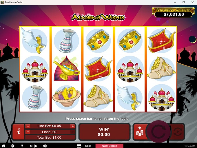 Sun Palace Casino 12.12.2025. Game2 New